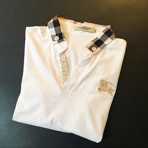 Kids Burberry Collar Shirt
